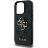 GUESS dėklas skirtas Apple iPhone 16 Pro Max GUHCP16X4GMGGR (4G PU Big Logo) juodos spalvos