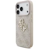 Dėklas Guess PU 4G Metal Logo Case for iPhone 18 Pro Rožinė