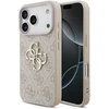 Dėklas Guess PU 4G Metal Logo Case for iPhone 18 Pro Rožinė
