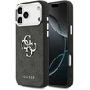 Dėklas GUESS case for IPHONE 17 Pro Max GUHCP17XP4G4SMCK (PU W/ Big 4G Classic Logo) sidabrinis juodas