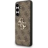 Guess Big 4G Classic Logo dėklas skirtas Samsung Galaxy S25 FE rudos spalvos