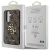 „Guess 4G Big Metal Logo“ dėklas „Samsung Galaxy A55 5G“ rudas