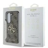 Guess PU 4G Metal Logo Samsung Galaxy Z Fold6 dėklas telefonui rudos spalvos