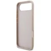 Dėklas Guess PU 4G Metal Logo Strap Case for Apple iPhone Air rožinės spalvos