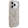 Guess 4G Strap 4G Classic Logo dėklas skirtas Apple iPhone 17 Pro rožinės spalvos
