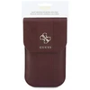 Guess PU 4G Peony Stripe Metal Logo telefono krepšys, bordo spalvos