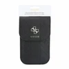 Dėklas Guess PU 4G Peony Stripe Metal Logo Phone Bag juodos spalvos