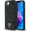 GUESS dėklas skirtas Apple iPhone 16e (SE 4 2025) compatible with MagSafe GUHMPSE4P4TDPK (PU 4G Triangle Logo) juodos spalvos