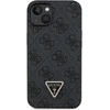 Apple iPhone 15 Guess dėklas Crossbody 4G Metal Logo (GUHCP15SP4TDSCPK) juodos spalvos