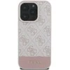 Guess 4G Bottom Stripe Apple iPhone 16 Pro Max – dėklas telefonui rožinės spalvos