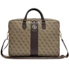 Guess PU 4G Stripe Metal Logo kompiuterio krepšys 14" rudas
