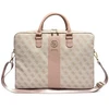 Guess PU 4G Stripe Metal Logo kompiuterio krepšys 14" rožinis