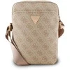 Guess PU 4G Triangle Logo Bag 8" Rožinė