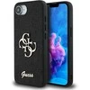 GUESS dėklas skirtas Apple iPhone 16e (SE 4 2025) GUHCPSE4HG4SGK (Fixed Glitter Big 4G) juodos spalvos