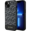 Apple iPhone 13 / 14 / 15 Guess dėklas IML 4G MagSafe (GUHMP15SHGCFSEK) juodos spalvos