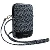 Guess krepšys su užtrauktuku GCube Bottom Stripe (GUWBZPGCSPGK) juodos spalvos