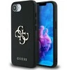 GUESS dėklas skirtas Apple iPhone 16e (SE 4 2025) GUHCPSE4PGT4MBK (PU Grained Big 4G and Classic) juodos spalvos