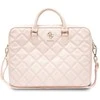 Nešiojamo kompiuterio krepšys 16" Guess Quilted 4G (GUCB15ZPSQSSGP) rožinės spalvos