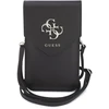 Dėklas Guess PU Grained 4G Metal Logo telefono krepšys rudas
