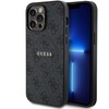 Dėklas Guess GUHMP14XG4GFRK iPhone 14 Pro Max 6.7" juodas/juodas hardcase 4G Collection Leather Metal Logo MagSafe