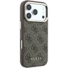 Dėklas Guess PU Leather 4G Gold Frame MagSafe Case for iPhone 18 Pro Max Brown