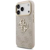 Dėklas Guess 4G Big 4G Classic Logo skirtas iPhone 18 / iPhone 17 Pro pink auksinis