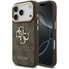Dėklas Guess 4G Big 4G Classic Logo do iPhone 18 Pro / 17 Pro ruda auksinė