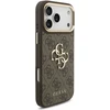 Dėklas Guess 4G Big 4G Classic Logo do iPhone 18 Pro Max / 17 Pro Max ruda auksinė