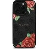 Guess GUHMP16XP4ROPEMCK Apple iPhone 16 Pro Max 6.9" dėklas telefonui juodos spalvos 4G Flowers Print MagSafe