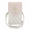 Dėklas Phone bag Guess Graines 4G & Classic Logos pink