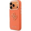 GUESS dėklas IPHONE 17 Pro GUHCP17L5PS4RGGO (PU FW Resin Logo) oranžinis