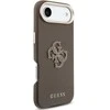Guess PU Resin Logo dėklas skirtas Apple iPhone Air Brown