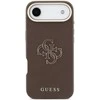 Guess PU Resin Logo dėklas skirtas Apple iPhone Air Brown