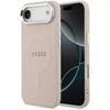 Guess PU Saffiano MagSafe dėklas skirtas Apple iPhone Air rožinės spalvos