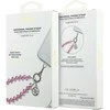 Guess Universal Wrist Strap Crystals 4G Charm rožinės spalvos