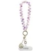 Guess Universal Wrist Strap Crystals 4G Charm rožinės spalvos