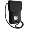 Hello Kitty HKOWBSKCDKK juodos spalvos odinė rankinė su svajonių virvele