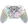 „iPega 9666BH“ „Bluetooth“ RGB žaidimų pultas, skirtas „Android“ / „iOS“ / „PS3“ / „PS4“ / „PC“ / „N-Switch“ Baltas