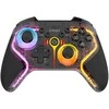 „iPega 9666TH“ „Bluetooth“ RGB žaidimų pultas, skirtas „Android“ / „iOS“ / „PS3“ / „PS4“ / „PC“ / „N-Switch“ juodas