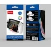 Dėklas iPega P5P02 įkroviklio dokas su RGB, skirtas Playstation Portal nuotolinio grotuvo baltos spalvos