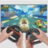 „iPega SW2054“ lenktyninis vairas, skirtas „JoyCon“ valdikliams, „Nintendo Switch 2“, juodas