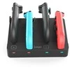 iPega SW2081 Charger Dock for JoyCon Controllers Nintendo Switch 1/2 Juodas
