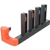 iPega SW2185 Charger Dock for JoyCon Controllers Nintendo Switch 2 juodos spalvos