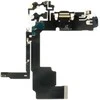 Dėklas Iphone Lcd iPhone 15 Pro Flex kabelis su įkrovimo jungtimi juodos spalvos