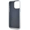 Karl Lagerfeld Grained PU Hotel RSG dėklas telefonui Apple iPhone 15 Pro Max pilkos spalvos