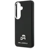 Karl Lagerfeld Grained PU Leather K&CH Heads Magnetic dėklas Samsung Galaxy S26+ juodos spalvos