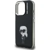 Karl Lagerfeld IML Aquarelle Karl dėklas Apple iPhone 15 Pro Max juodos spalvos