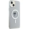 Dėklas Karl Lagerfeld KLHMP15MHFCCOT IPHONE 15 PLUS / 14 PLUS 6.7 "TRANSPARENT HARDCASE IML CHAPETTE MAGSAFE