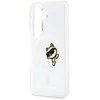 Karl Lagerfeld IML Choupette Peekaboo Logo Magnetic dėklas skirtas Apple iPhone Samsung Galaxy S26 skaidrus