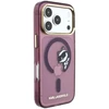 Dėklas Karl Lagerfeld Peekaboo Logo MagSafe case for iPhone 18 Pro Max / 17 Pro Max - burgundy